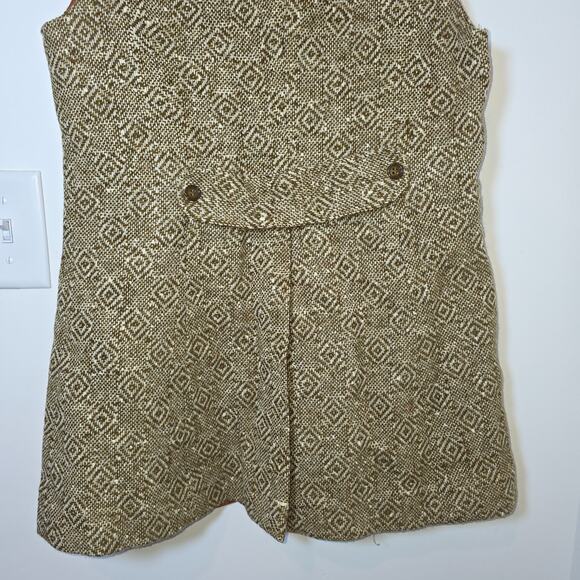 Bobbie Brooks Vintage Women’s Long Vest Sz S Pockets Old Money Preppy Equestrian - Picture 6 of 8
